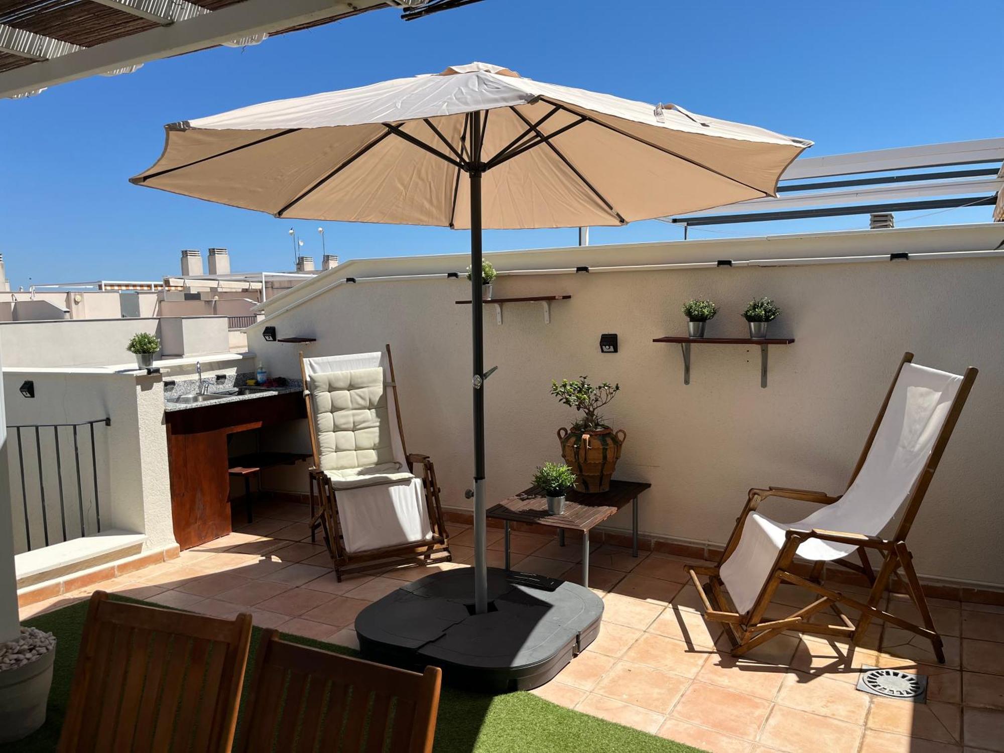 Ferienwohnung Playa Almenara Atico Duplex Vistas Al Mar Y Montana Wifi,Piscina A Exterior foto